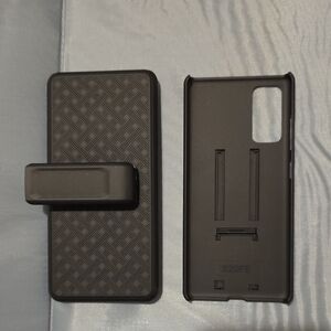 Black Phone Holster Case for S20FE